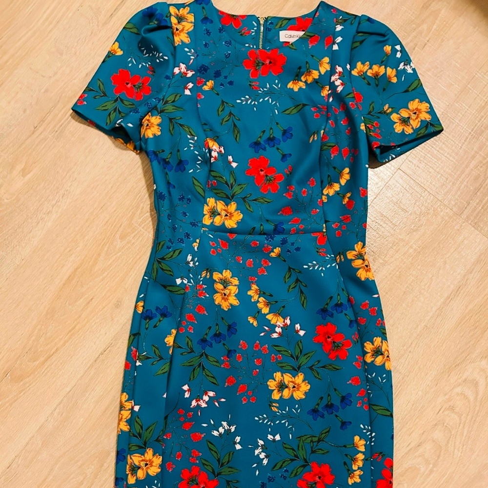 Calvin Klein Scuba dress sz 6